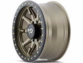 DIRTY LIFE DT-2 9304 SATIN GOLD W SIMULATED BEADLOCK RING 17X9 6-139.7 -12MM 106MM