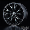 WedsSport SA-20R 17 X 7.0 43 4-100 WBC (Worth Black Clear)