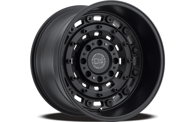 BRARS 17X9.5 BLANK TXT-M-BLK 12MM
