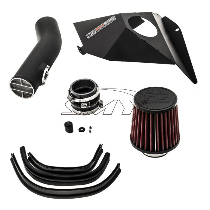GrimmSpeed StealthBox Cold Air Intake Black Subaru STI 2015-2017