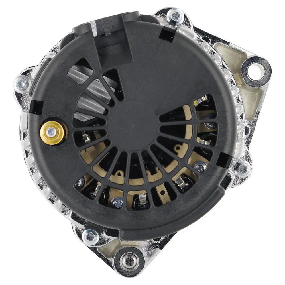 ALT GM AD230 CHROME 120A 6 GRV PULLEY OE HOOKUP PLFS