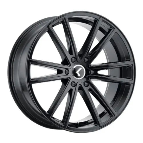 KRAZE LUSSO KR190 GLOSS BLACK 22X8.5 5-115 38MM 72.62MM