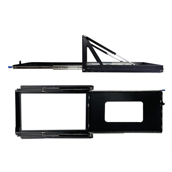 Overland Vehicle Systems Refrigerator Tray With Slide and Tilt - Size Small