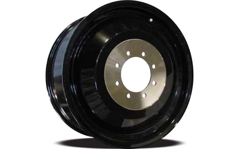 ~(34 lbs. 23X23X11)~ DUALIE INNER 20x8.25 8x165.10 GLOSS BLACK (78 mm)
