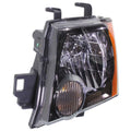 LH HEADLAMP ASSY COMPOSITE BLACK BEZEL NISSAN XTERRA 20082011