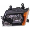 LH HEADLAMP ASSY COMPOSITE BLACK BEZEL NISSAN XTERRA 20082011