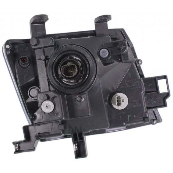 LH HEADLAMP ASSY COMPOSITE BLACK BEZEL NISSAN XTERRA 20082011