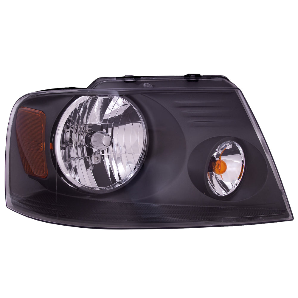 CAPA FD F150 0708 HEADLIGHT ASSY W/O CHROME W/SHADOW GRAY TRIM RH