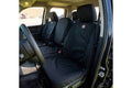 Covercraft 19-20 Ford F150 Carhartt Super Dux SeatSaver Custom Front Row Seat Covers - Black