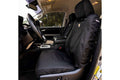 Covercraft 19-20 Ford F150 Carhartt Super Dux SeatSaver Custom Front Row Seat Covers - Black