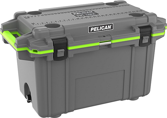 IM 70QT ELITE COOLER DKGRY/EGRN
