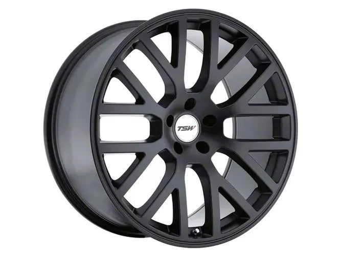 ~(40 lbs. 22X22X10)~ TSW DONINGTON 20x8.5 5/120 ET15 CB76.1 MATTE BLACK