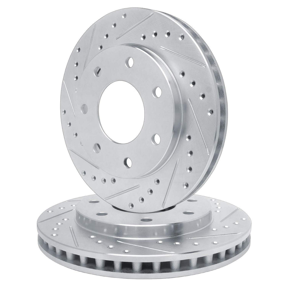 R1 Concepts Brake Rotor- D/S - Silver