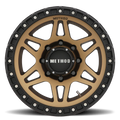 Method MR312 17x8.5 0mm Offset 5x5 71.5mm CB Method Bronze/Black Street Loc Wheel