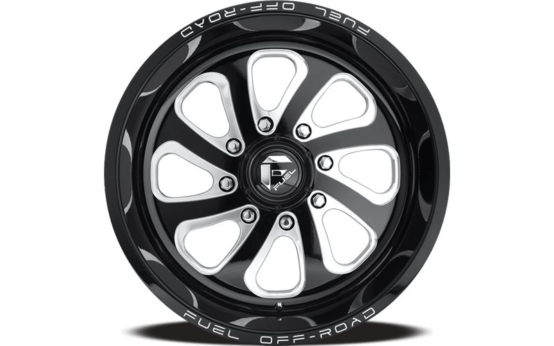 D587 18X9 8X6.5 GL-BLK-MIL -12MM