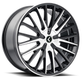 DOUBLE DOWN (KR185) BLACK MACHINED