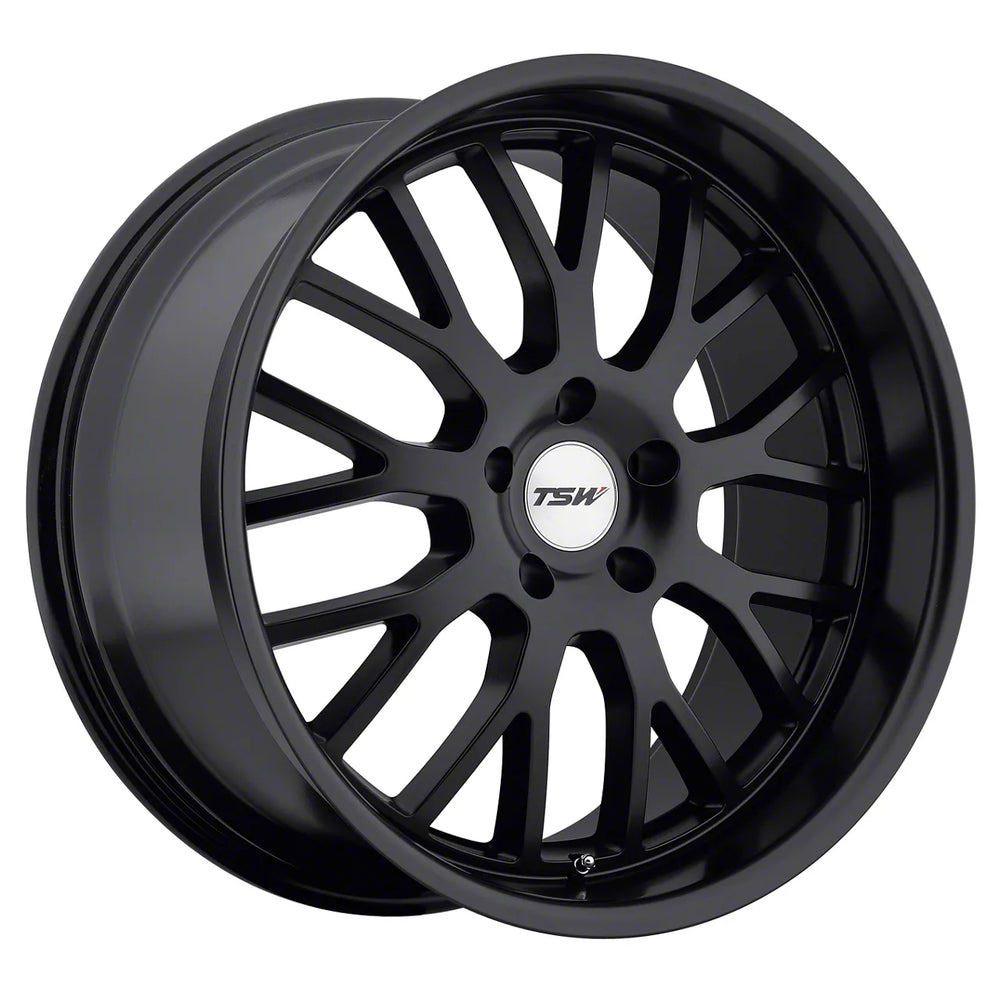 ~(36 lbs. 22X22X12)~ TSW TREMBLANT 20x10.0 5/114.3 ET40 CB76.1 MATTE BLACK