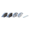 Brembo OE 12-21 VW Golf VII (5G1, BQ1, BE1, BE2) EV Brake Kit - Left Front/Rear