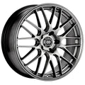 Enkei EKM3 18x7.5 5x114.3 38mm Offset Hyper Silver Wheel