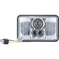 8800 MODEL 1224V DOT/ECE LED RIGHT HAND TRAFFIC LOW BEAM HEADLIGHT W/CHROME BEZEL