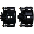 Power Stop 01-03 Acura CL Front Black Caliper - Pair w/Bracket
