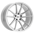 ~(35 lbs. 19X19X10)~ TSW BATHURST 17x8.0 5/108 ET40 CB72.1 SILVER W/MIRROR CUT FACE
