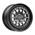 CANYON 17X8.5 5X5.0 00MM SATIN BLACK W/ GRAY TINT