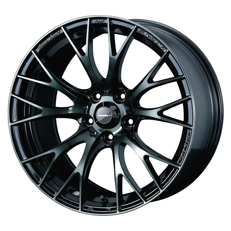 WedsSport SA-54R 17 X 7.0 48 5-114.3 WBC (Worth Black Clear)