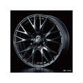 WedsSport SA-20R 17 X 7.0 48 5-114.3 WBC (Worth Black Clear)