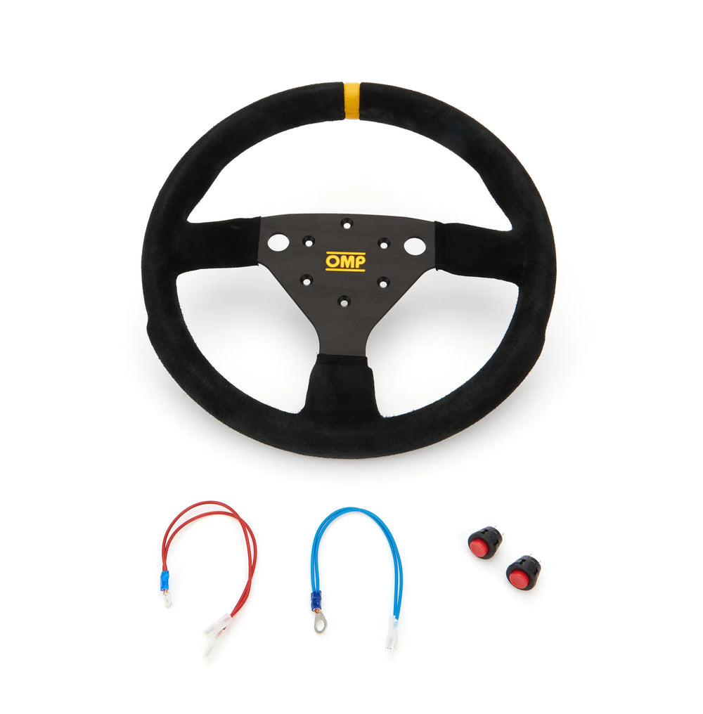 OMP 320 ALU Steering Wheel Black