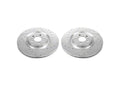 Power Stop 13-14 Ford Mustang Front Drilled & Slotted Rotor - Pair