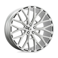 LEO 22X10.5 BLANK BRUSHED SILVER (2