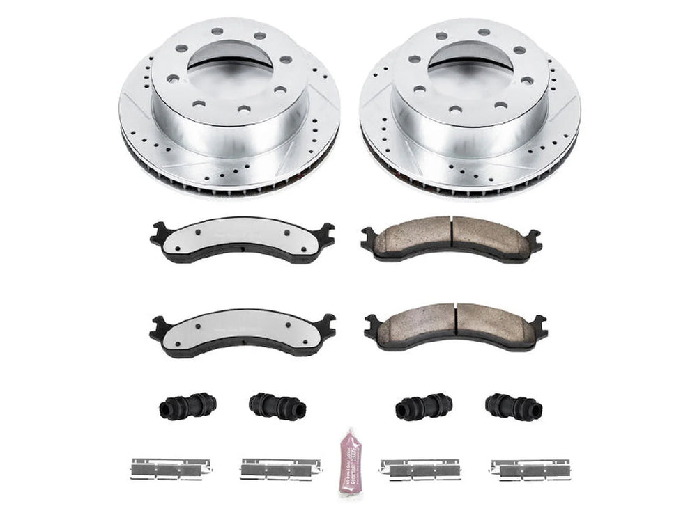 Power Stop 00-02 Dodge Ram 2500 Front Z23 Evolution Sport Brake Kit