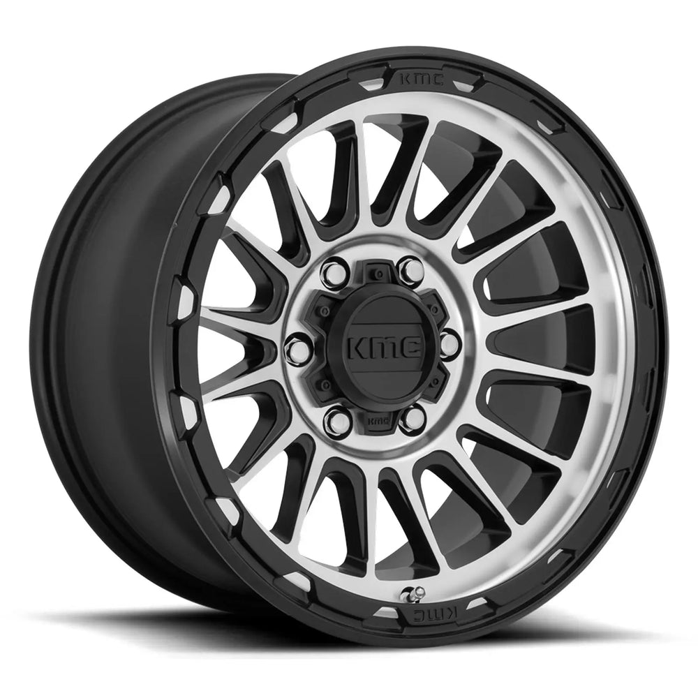 KMC Wheels black auto part
