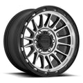 ~(34 lbs. 21X21X12)~ IMPACT 18x9 6x139.70 SATIN BLACK MACHINED (0 mm)