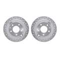 R1 Concepts Brake Rotor- D/S - Silver