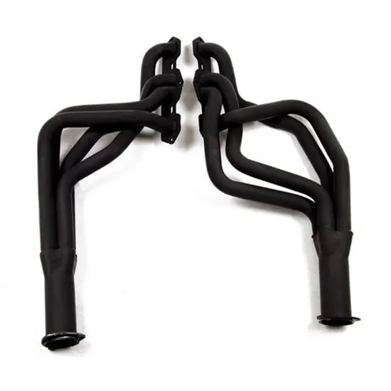 Long Tube Header Black Paint 1968-1974 Oldsmobile CutlaSS (Not Supreme)/442 350-403Ci Standard Headers Primary Tube Collector Size 1.75 Inch X 3 Inch FlowTech