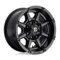 Fuel Wheels black auto part
