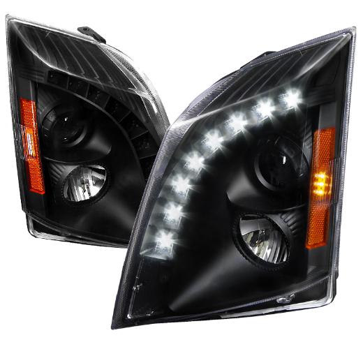 HALO PROJECTOR HEADLIGHT BLACK - NO