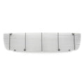 Grill Insert: 2003-2005 GMC Pick Up Full Size Sierra; Grille Insert; main grill; 19 bars; billet