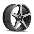 The Wheel Group black auto part