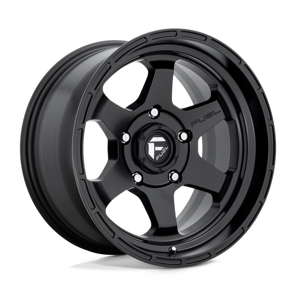 Fuel Wheels black auto part
