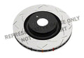 DBA 05-10 Mustang GT/ 11+ V6 Front Slotted 4000 Series Rotor