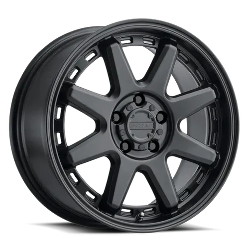 Aluminum Wheels 18x9 Scout 947B Satin Black 18 Offset 5 on 139.7 Bolt Pattern 106.5 Bore Raceline