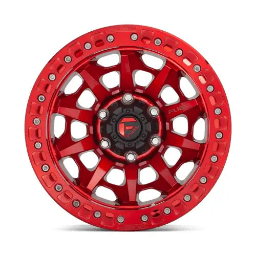 D113 17X9 5X5.0 GL-RED -15MM