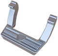 Carr polished side steps