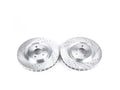 Power Stop 07-14 Ford Mustang Front Evolution Drilled & Slotted Rotors - Pair