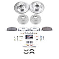 Power Stop 2000 Honda Civic Front and Rear Z23 Evolution Brake Kit