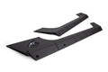 Crawltek 2007-2018 Jeep Wrangler JK 2 Door Rocker Body Cladding - Black - JK40101