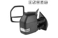 BLACK TEXTURE CLEAR SIGNAL POWER HEATED MIRRORS FOR SUPER DUTY